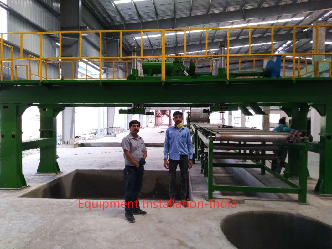 Machinery on Fiber Cement Board Wall Cladding Accessories Sandwich Panel Making Machine Calcium Board Equipment