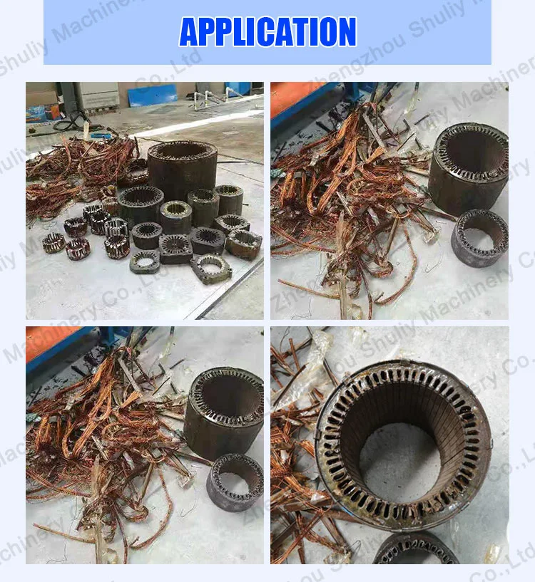 High Quality Motor Stator Wrecker Waste Motor Stator Disassembly