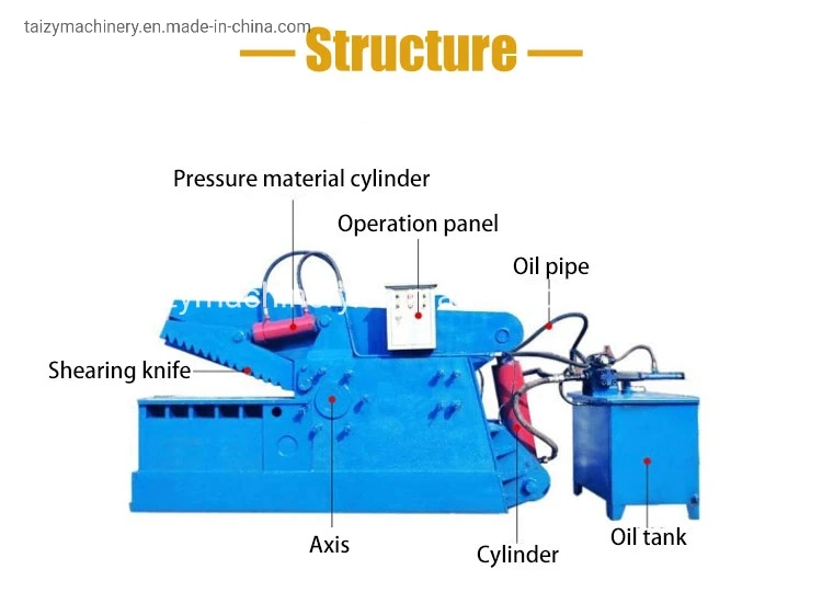 Cheap and Easy Operation Hydraulic Shearing Machine Alligator Scrap Metal Shears