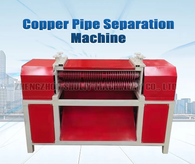 Small Radiator Stripper Machine Aluminum and Copper Pipe Separation Machine for Scrap Car Radiator for Sale