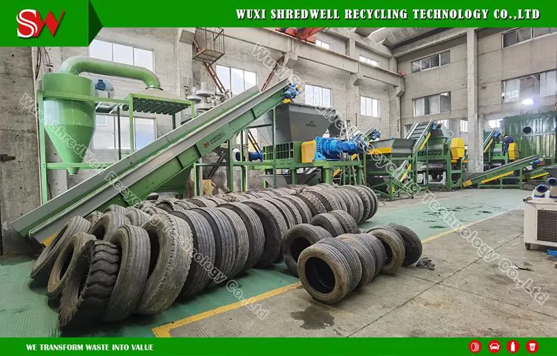 Shredding Machine Recycling Shredder Crushing Tyre Shredder Cars Metal Shredder Machine