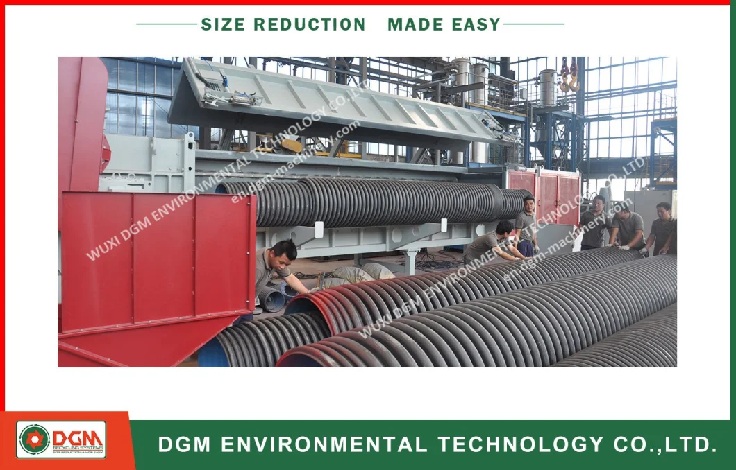 Industrial Pipe Shredding Machine for Tube Recycle