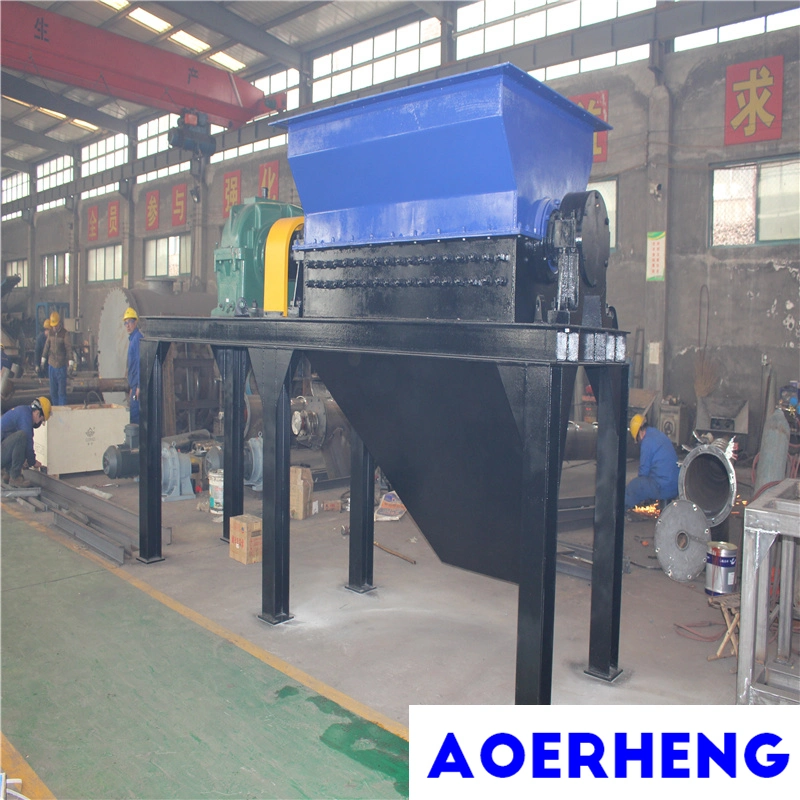 Electric Motor Pig and Cow Carcass Crusher with Single Shaft