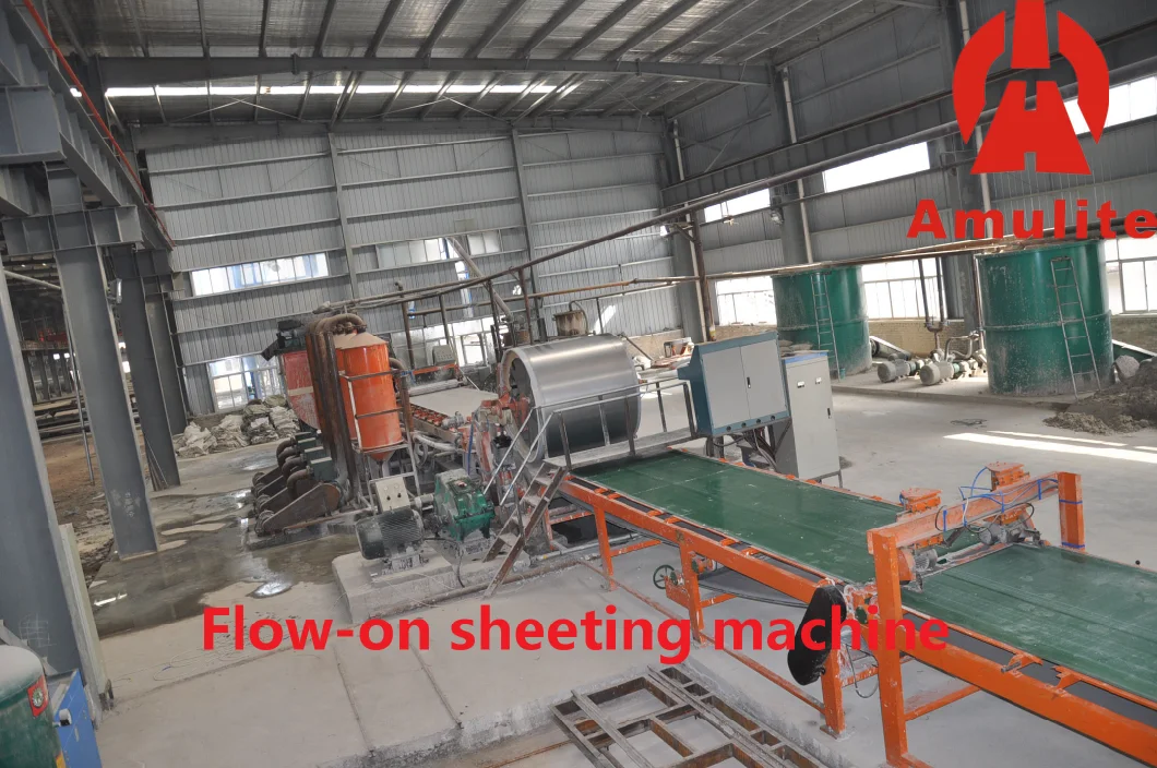 Machinery on Fiber Cement Board Wall Cladding Accessories Sandwich Panel Making Machine Calcium Board Equipment