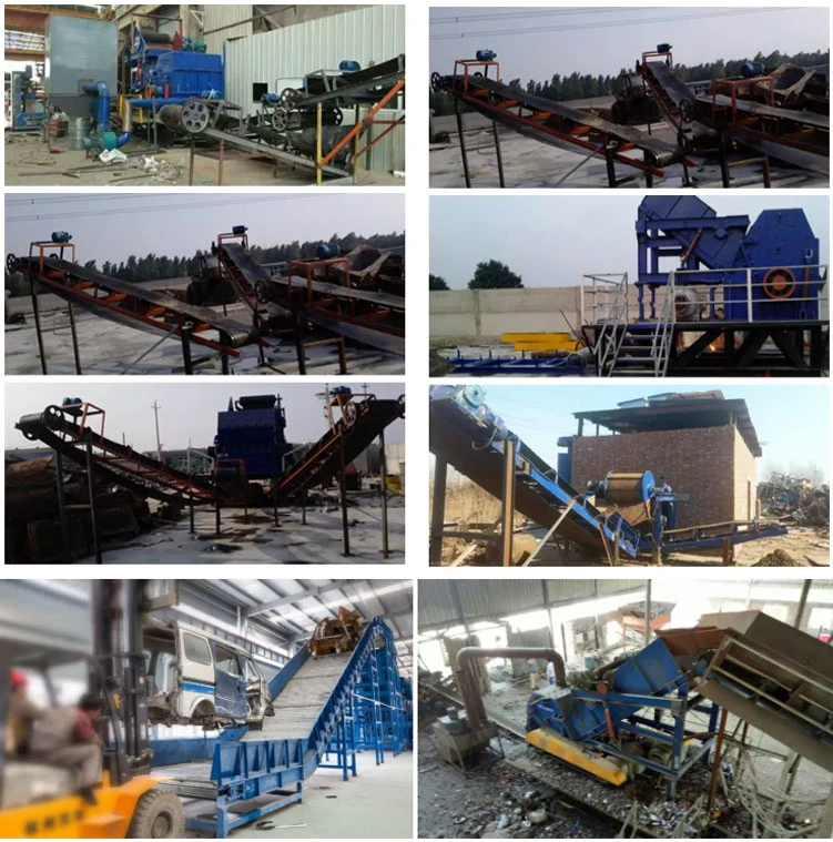 Automatic Shredder Steel Waste Crusher Car Bicycle Crushing Scrap Iron Metal Crusher Machine Price